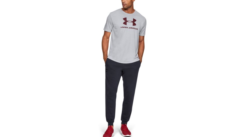 Under Armour UA Sportstyle Logo T-Shirt - Men's, 2XL, Halo, 13295900142X