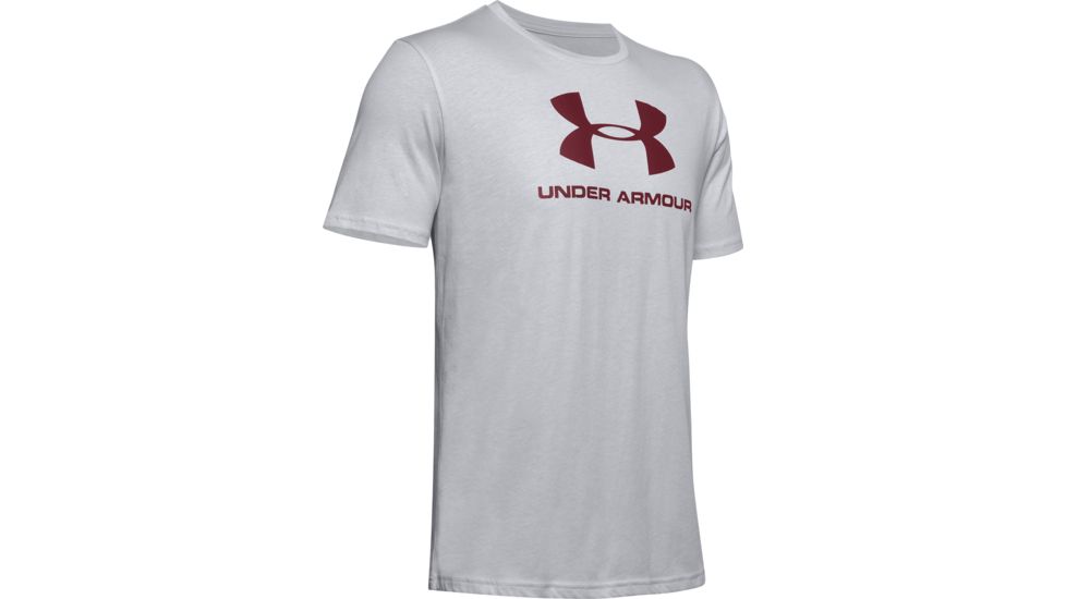 Under Armour UA Sportstyle Logo T-Shirt - Men's, 2XL, Halo, 13295900142X