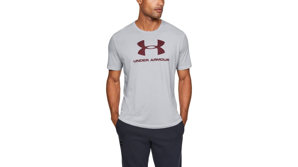 Under Armour UA Sportstyle Logo T-Shirt - Men's, 2XL, Halo, 13295900142X