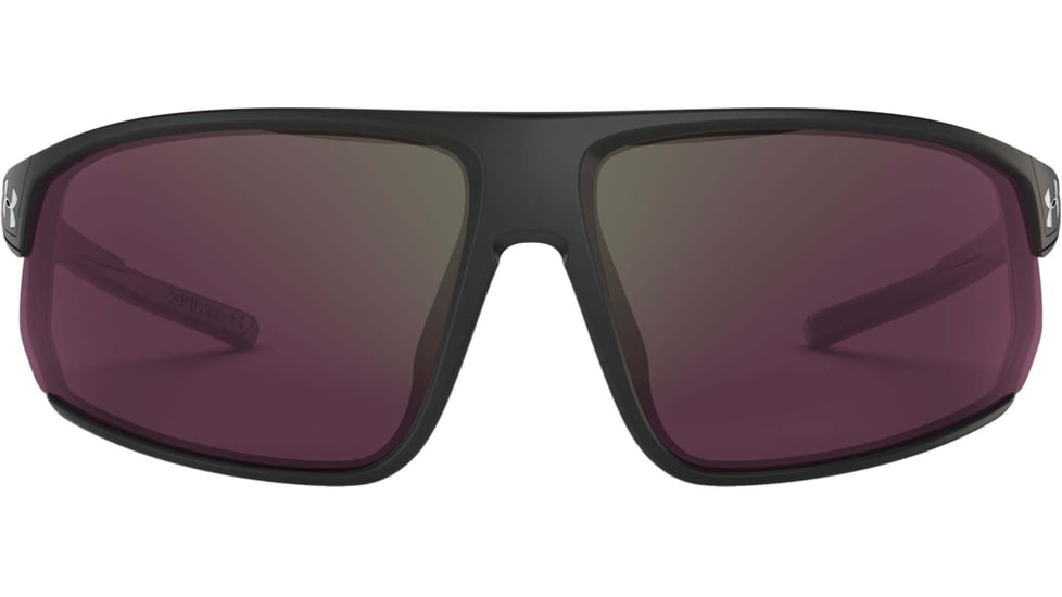 Under Armour UA Strive Sunglasses, Golf Tuned Lens, Satin Black, One Size Fits Most, UA8650108-010174