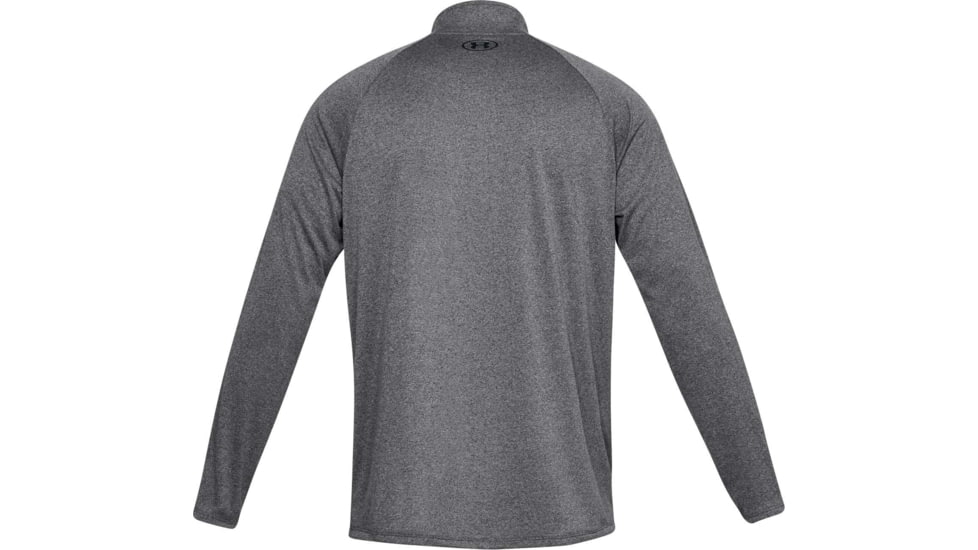 Under Armour UA Tech 1/2 Zip Long Sleeve Shirt - Mens, Carbon Heather, 2X-Large, 13284950902X