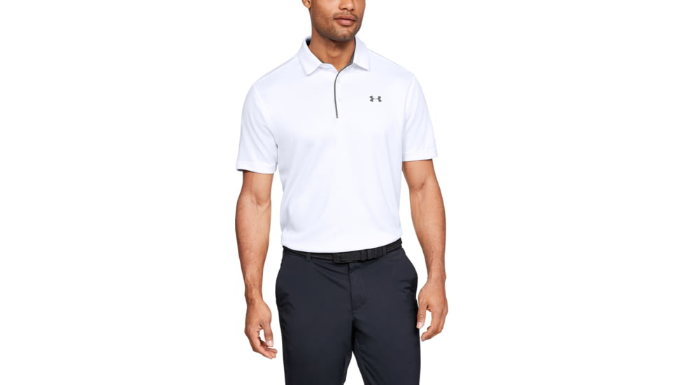 Under Armour UA Tech Polo - Mens, White, 2X-Large, 12901401002X