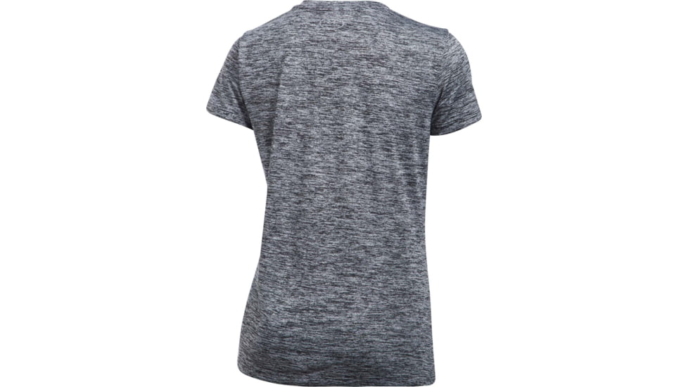 Under Armour UA Tech Twist V-Neck T-Shirt - Womens, Black, 2X-Large, 12585680012XL