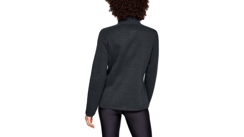Under Armour UA Wintersweet 1/2 Zip 2.0 Active Top - Womens, Black, Large, 1316287001LG