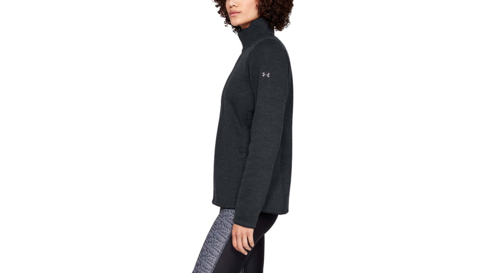 Under Armour UA Wintersweet 1/2 Zip 2.0 Active Top - Womens, Black, Large, 1316287001LG