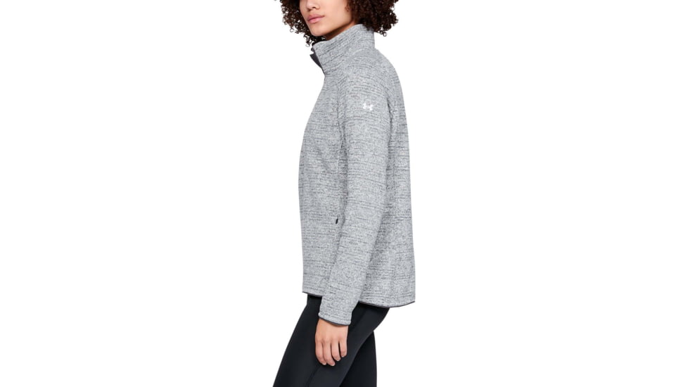 Under Armour UA Wintersweet 1/2 Zip 2.0 Active Top - Womens, Overcast Gray, Medium, 1316287941MD