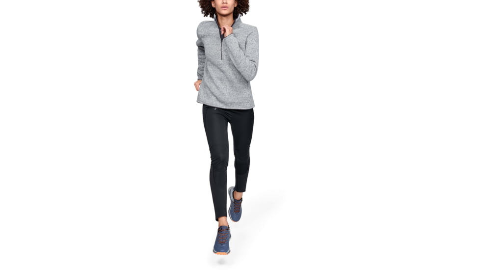 Under Armour UA Wintersweet 1/2 Zip 2.0 Active Top - Womens, Overcast Gray, Medium, 1316287941MD