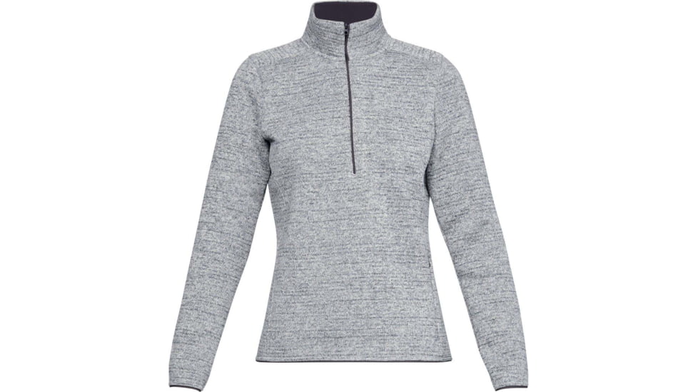 Under Armour UA Wintersweet 1/2 Zip 2.0 Active Top - Womens, Overcast Gray, Medium, 1316287941MD
