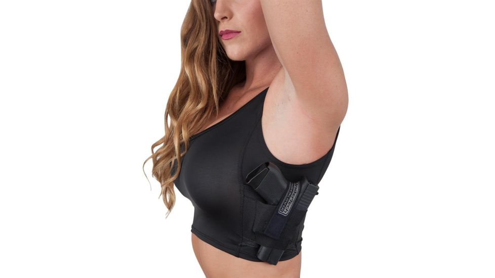USED UnderTech Undercover UTUC Women's Midriff Concealment Tank Top, Black 4016-BLK-XL, EDEMO1