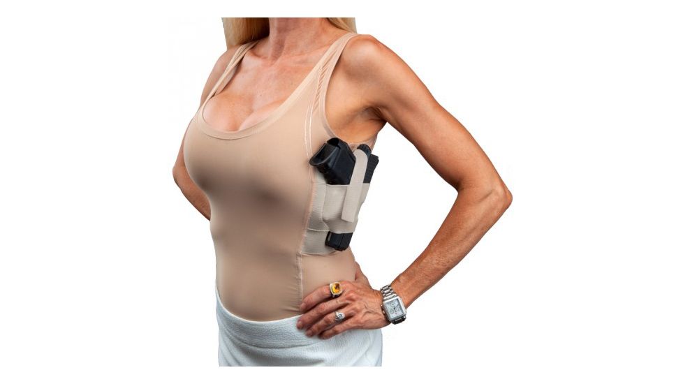 UnderTech Undercover Womens Concealment Holster Tank Top,Nude,XL T0801ND-XL