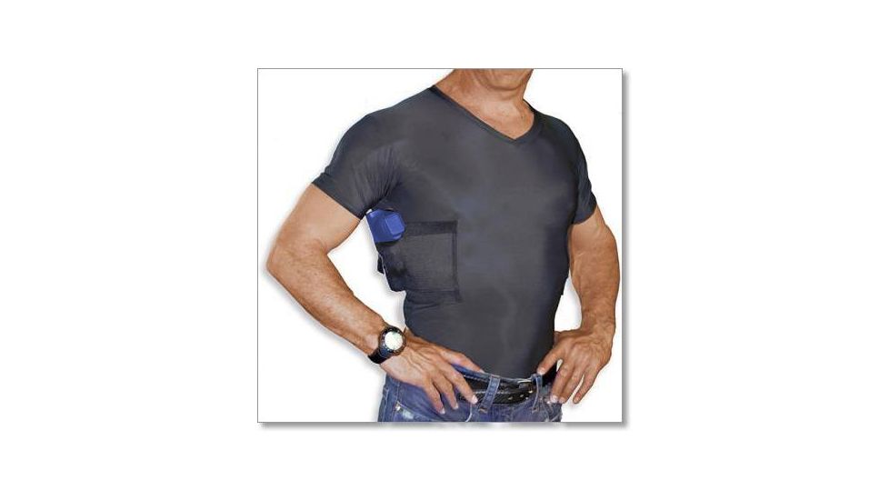 Undertech Undercover V-Neck Concealment Shirt - Black