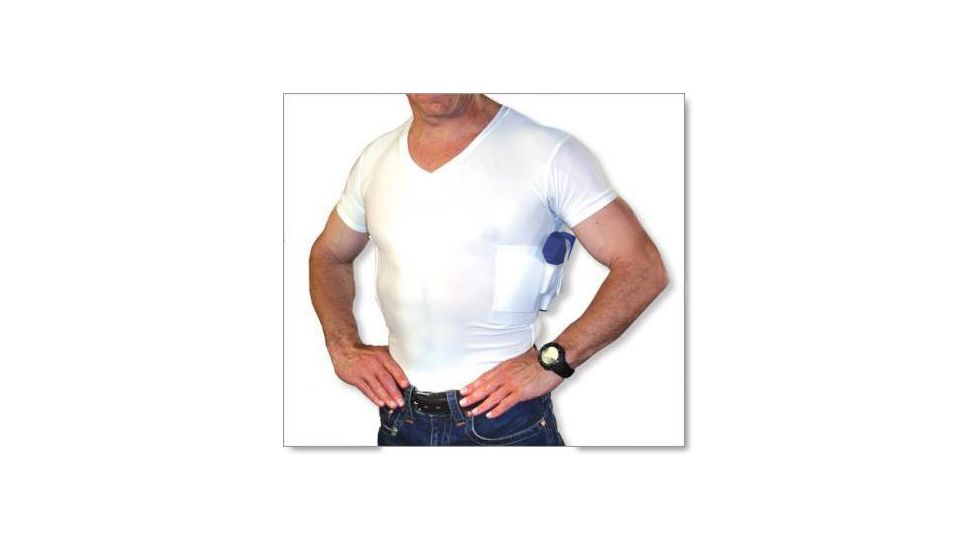Undertech Undercover V-Neck Concealment Shirt - White