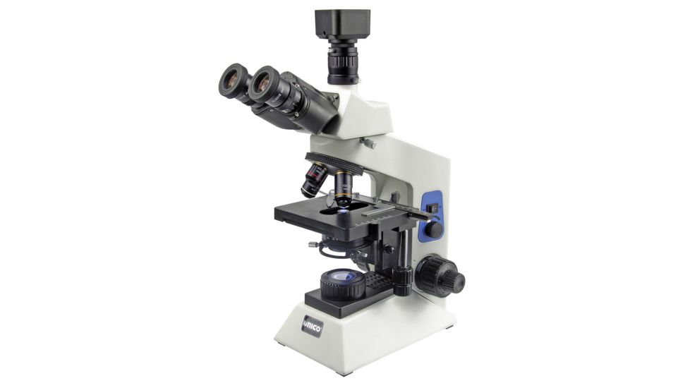 Unico Led Illuminated Trinocular Microscope W Seidentpf Trinocular Head G502t