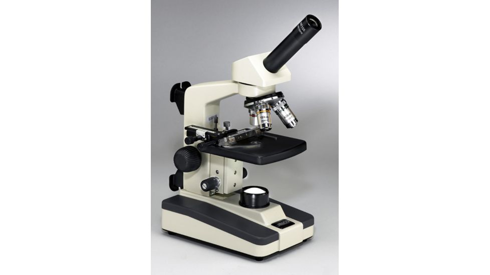 UNICO High School Monocular Microscope With Mechanical Stage &amp; Fluorescent Illuminator M220FLM
