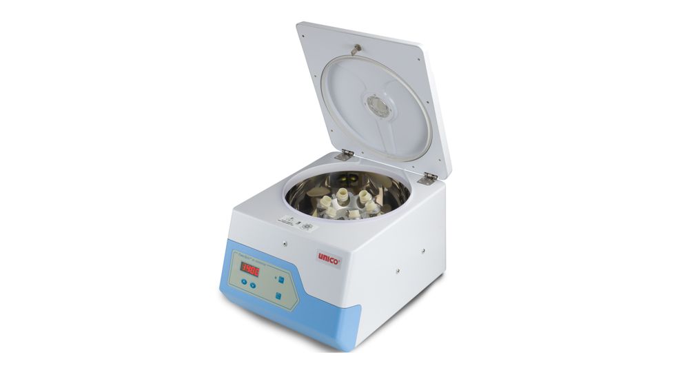 UNICO Powerspin HX Centrifuge, Fixed Speed 3400 RPM, 12 Place Rotor, 30 Min. Digital Timer, 6x10ml Capacity, C8304