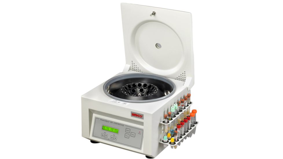 UNICO PowerSpin MXD C8724 Centrifuge, 24 Places with 60 min digital timer, variable speed 1000-3400 rpm, 110V C8724