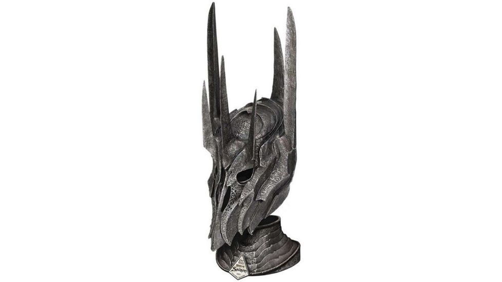 United Cutlery LOTR Helm of Sauron with Stand UC2941