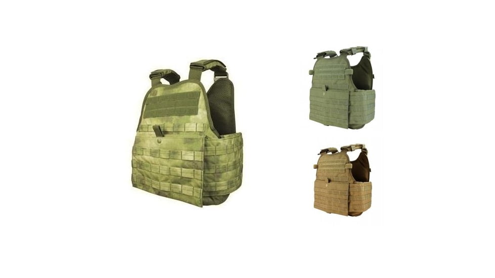 United Shield Modular Operator Plate Carrier, MultiCam, OD Green, Tan