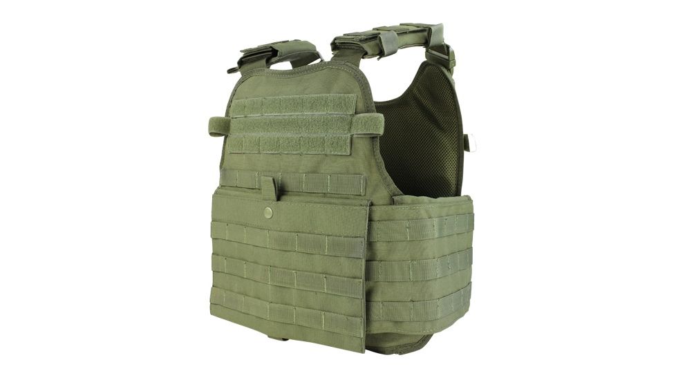 United Shield Modular Operator Plate Carrier, OD Green, One Size Fits All, MOPC-OD