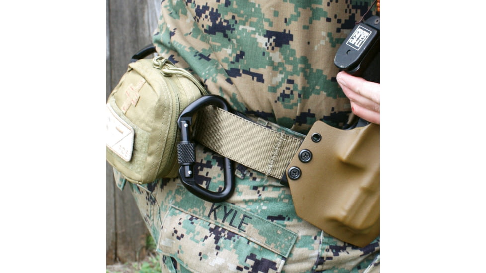 United States Tactical Operator Belt w/D-Ring, Coyote, Extra Large, UST-BLT00202DXL
