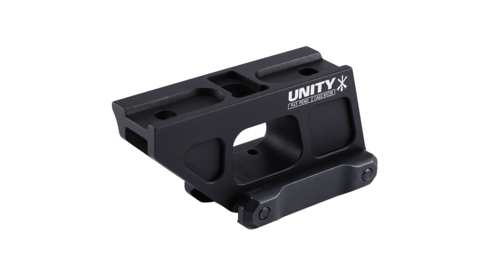 Unity Tactical FAST Comp Series Mount, 2.26" Optical Height, CompM4/CompM4s Footprint, Anodized Finish, Black, COMB