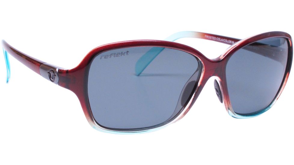 Unsinkable Mystic Sunglasses - Women's-Frosted Cola-Polarized ColorBlast Grey