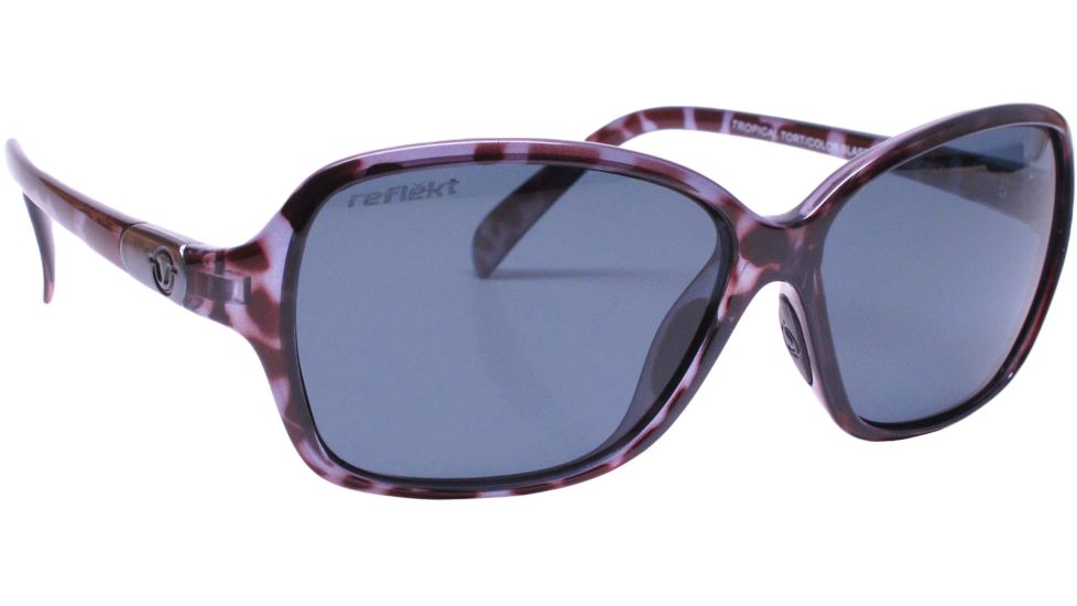 Unsinkable Mystic Sunglasses - Women's-Tropical Tort-Polarized ColorBlast Grey