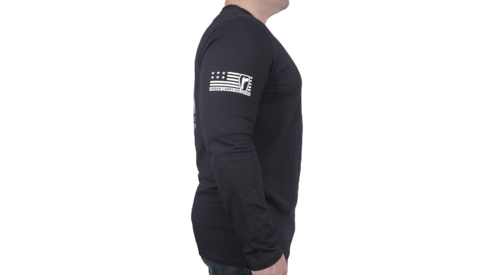 Urban Carry Strength Courage Freedom Long Sleeve, Black, Small UC-Sht091
