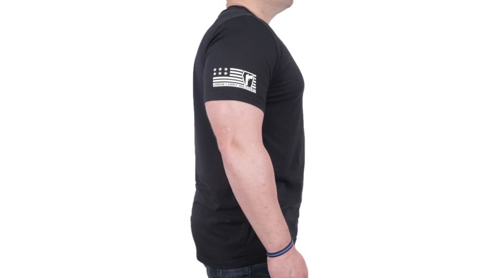 Urban Carry Strength Courage Freedom T-Shirt, Black, Small UC-Sht037