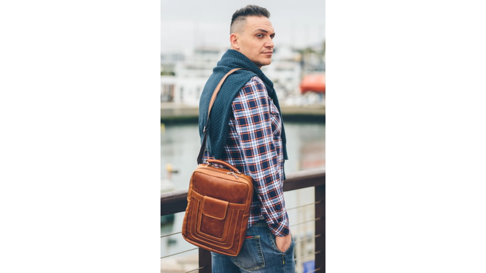 Urbn Chc Poseidon Bulletproof Bag, Brown, Medium, POSBRN/002