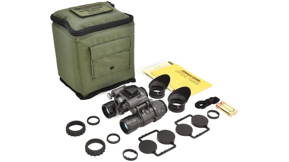 US Night Vision BNVD-SG Gen 3 Auto-Gated Bino/Goggle, Black, 000807