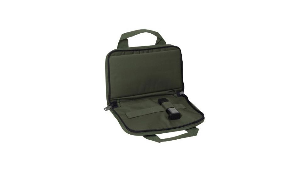 US PeaceKeeper Attache Gun Case 13.5in.x9in. OD Green P21107