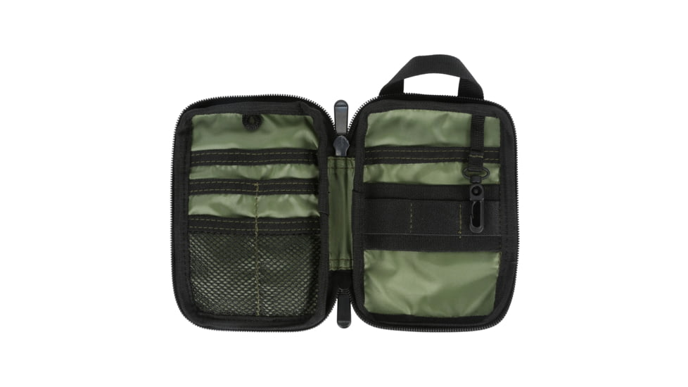 US PeaceKeeper EDC Admin Organizer Pouch, 4&quot;x6&quot;, 1000 Denier Nylon, Olive Drab Green, P22046