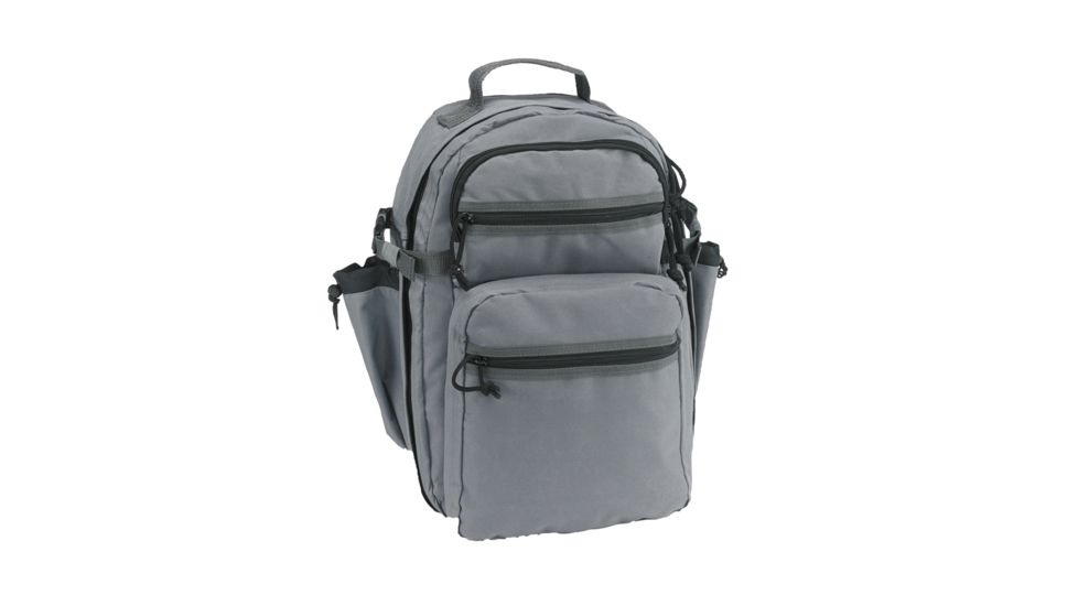 US Peacekeeper EDC Backpack - Grey  12.5in x 18in x 6in, Gray, 12.5&quot; x 18&quot; x 6, NSN NO, P51325