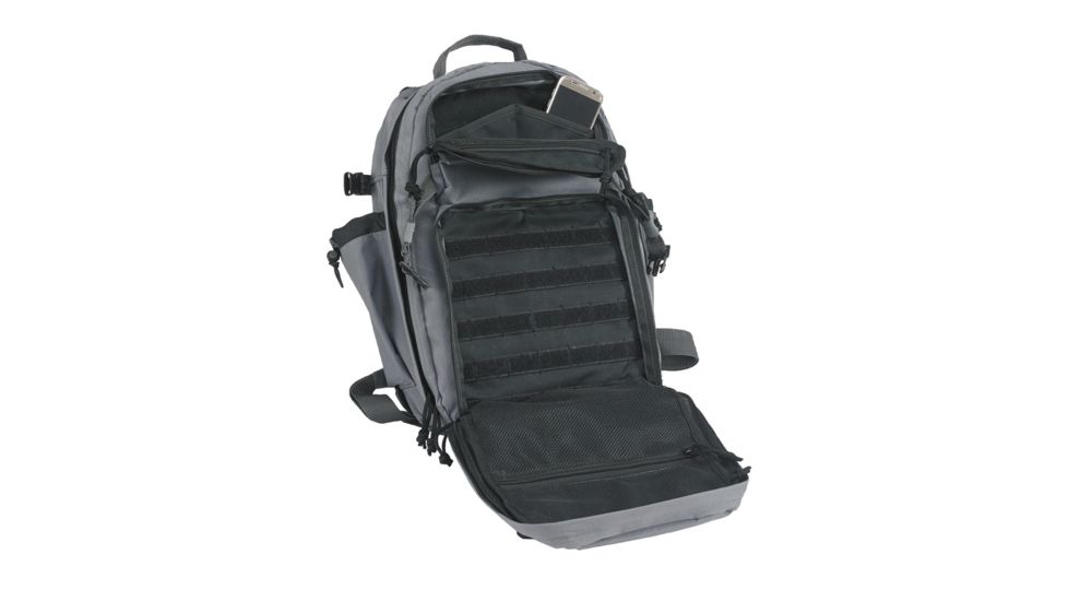 US Peacekeeper EDC Backpack - Grey  12.5in x 18in x 6in, Gray, 12.5&quot; x 18&quot; x 6, NSN NO, P51325