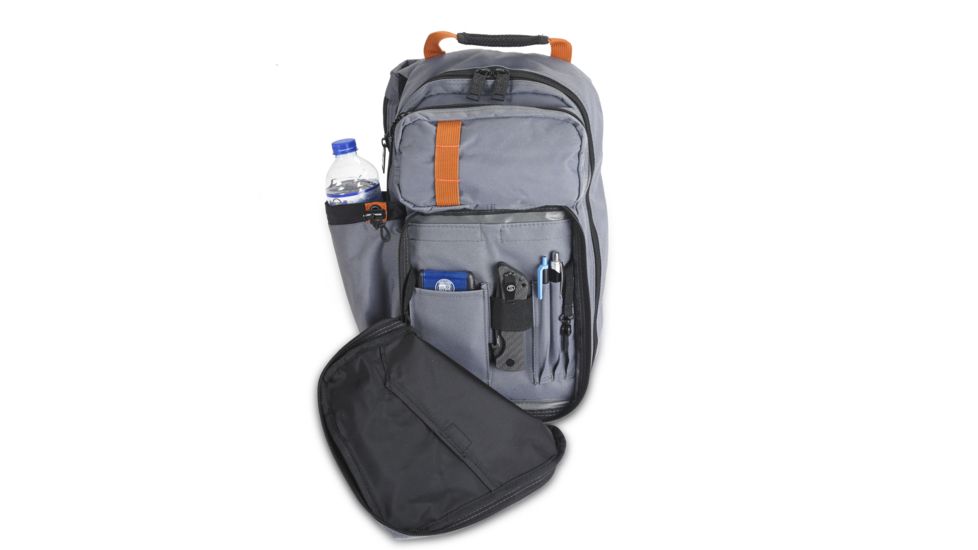 INCOG Sling Pack - Battleship, Grey/Rust, 8.5inx17inx5.5in