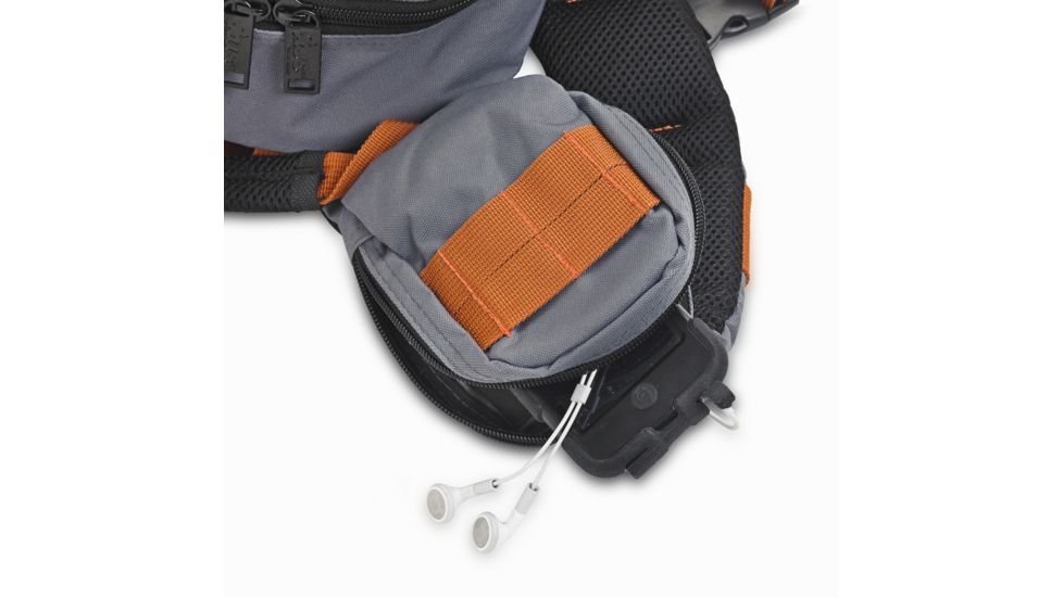 INCOG Sling Pack - Battleship, Grey/Rust, 8.5inx17inx5.5in