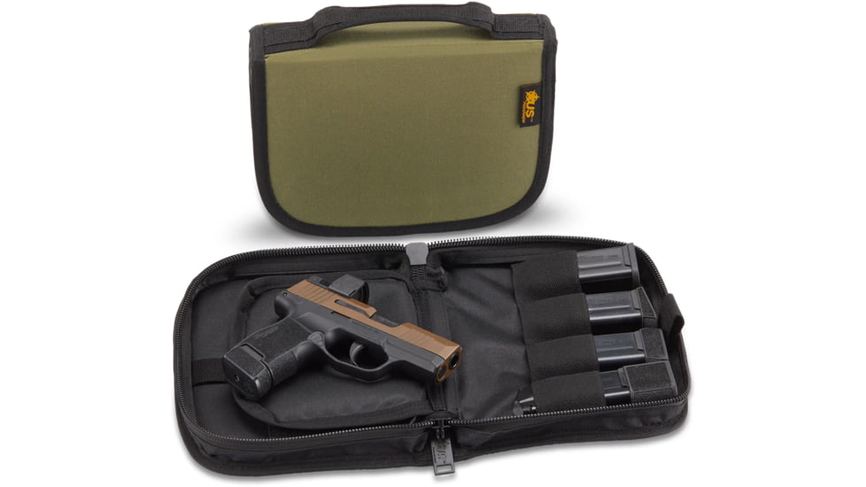 US PeaceKeeper P26308 365 Micro Black Holds 1 Handgun Polyester, P26308