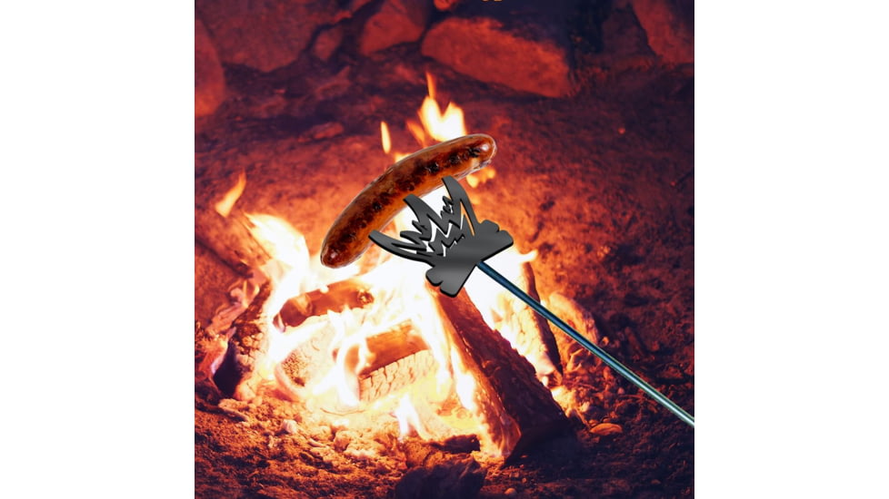 UST Grill a Long Extendable Fork-Campfire, Silver, NSN N, 20-12570