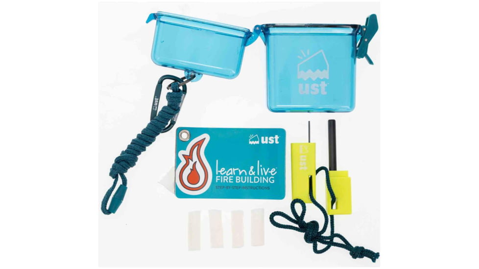 UST Learn and Live - Fire Starting Kit, Blue, 1156864