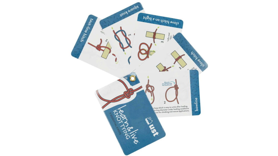 UST Learn and Live - Knot Tying Kit, Blue, 1145960