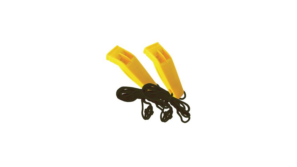 UST Marine Hear-Me Whistle Marine, 2-Pack yellow, Yellow 20-310-019-2-M