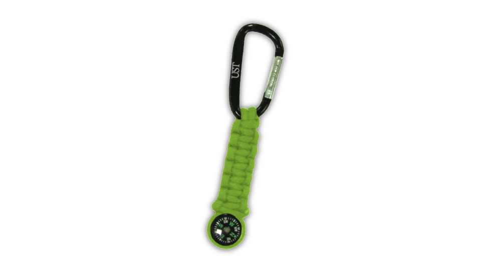 UST Survival Compass Key Chain, Lime 20-295-478-07