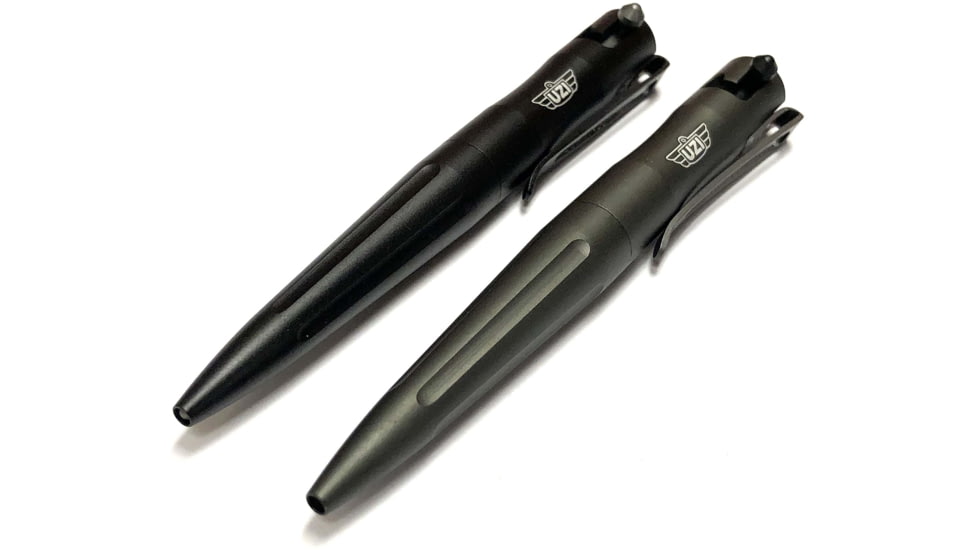 UZI Tactical Bolt Action Pen, Gun Metal, UZI-TACPEN15-GM