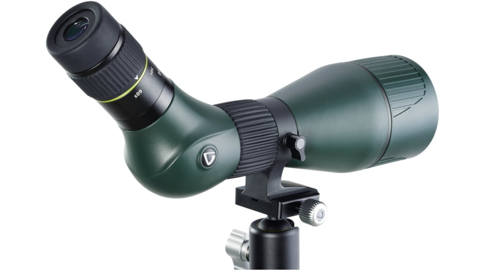 Vanguard 20-60x80 Spotting Scope, BaK4 Roof, Angled, Green, VEO HD 80A