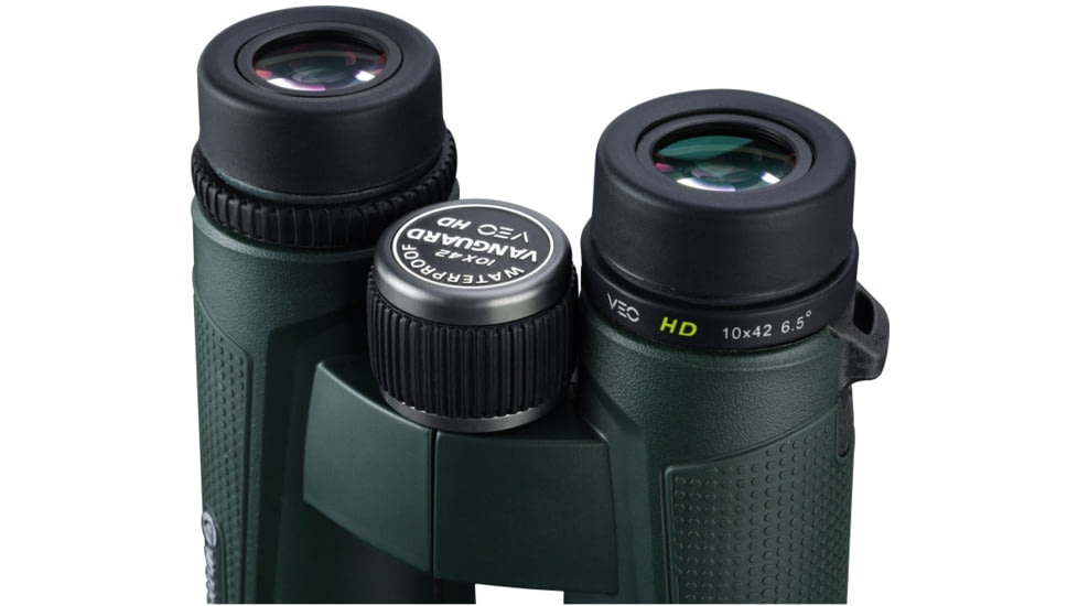 Vanguard ED Glass HD 10x42 Binoculars, Green, VEO HD 1042