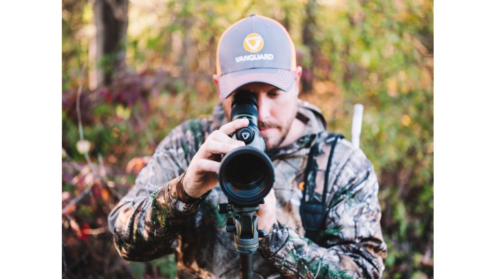 Vanguard Endeavor HD 82A Spotting Scope, 20-60x82mm, BAK-4, Black, Vanguard Endeavor HD 82A