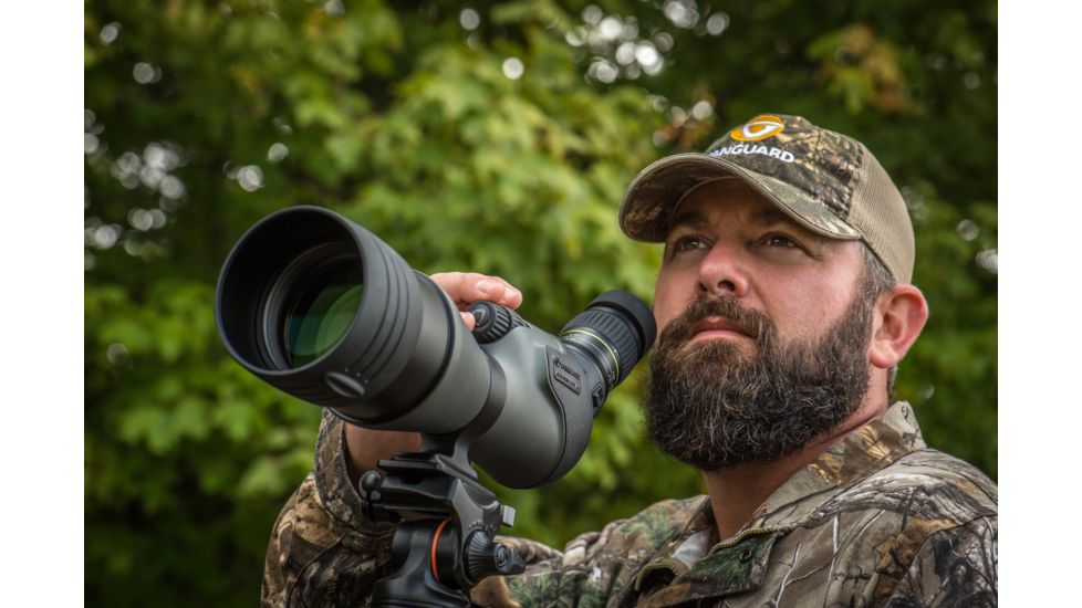 Vanguard Endeavor HD 82A Spotting Scope, 20-60x82mm, BAK-4, Black, Vanguard Endeavor HD 82A