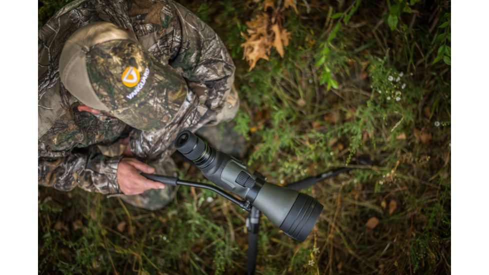 Vanguard Endeavor HD 82A Spotting Scope, 20-60x82mm, BAK-4, Black, Vanguard Endeavor HD 82A