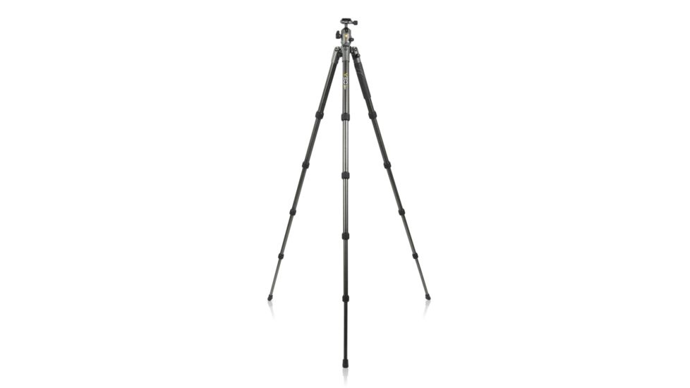 Vanguard VEO 2 265CB Carbon Fiber Tripod with Ball Head, Gray, VEO 2 265CB